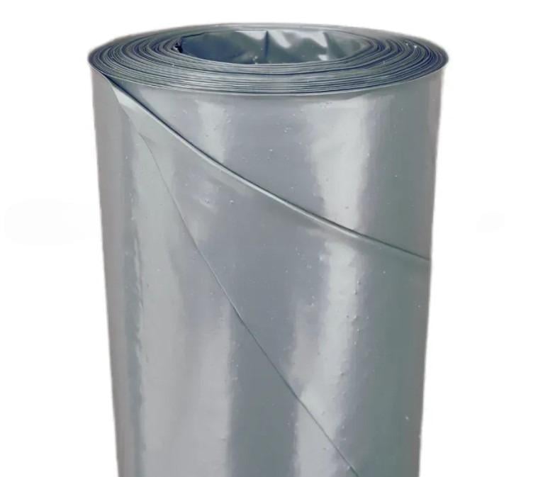 Плівка Ecosintez ПЕ Рукав вторинна 1500x200 мкм 50 м.п. Сірий (ECO-007)