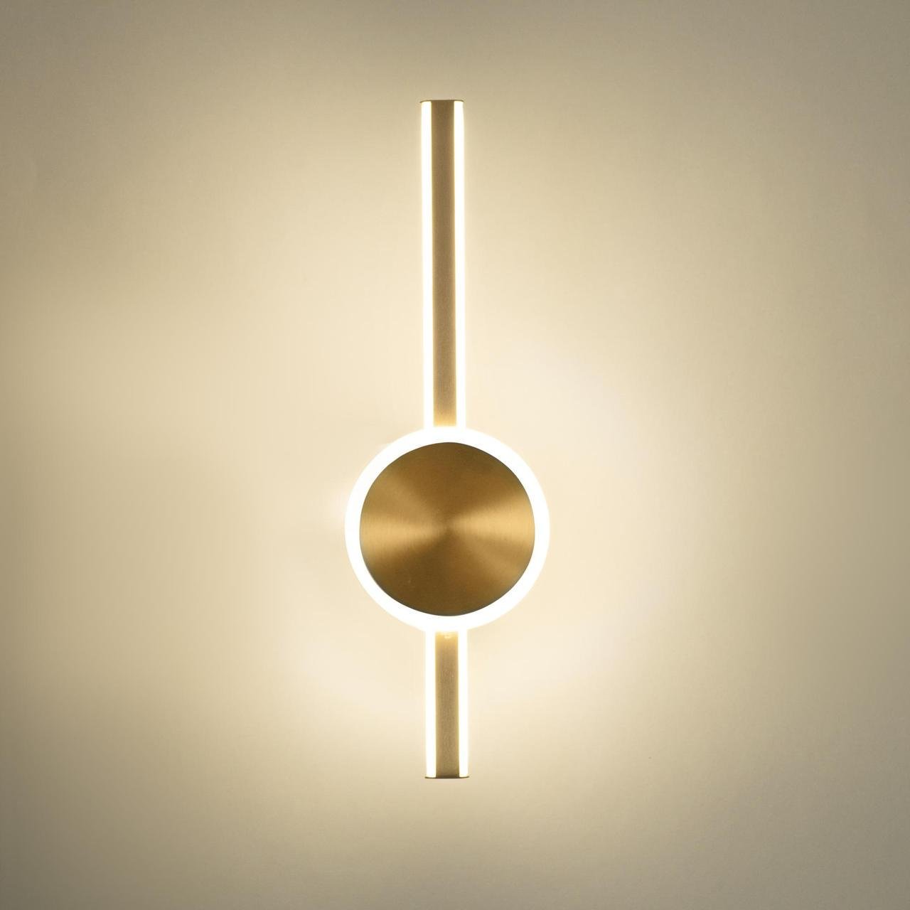 Настенный светильник светодиодный Svet 34W линейный с металлическим корпусом 2700-6400К Бронзовый (SY-16002/400 HY)