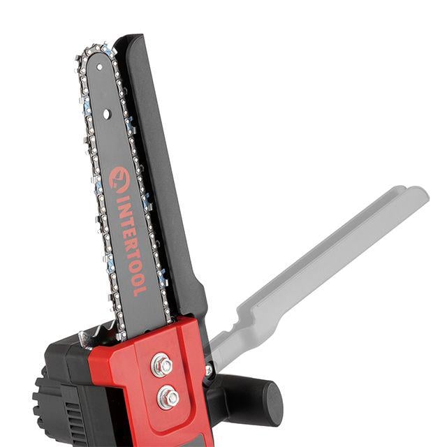 Пила цепная аккумуляторная Intertool WT-9210 Storm с бесщеточным двигателем 20 В шина 20 см 7,5 м/с без ЗУ и АКБ (25507490) - фото 11