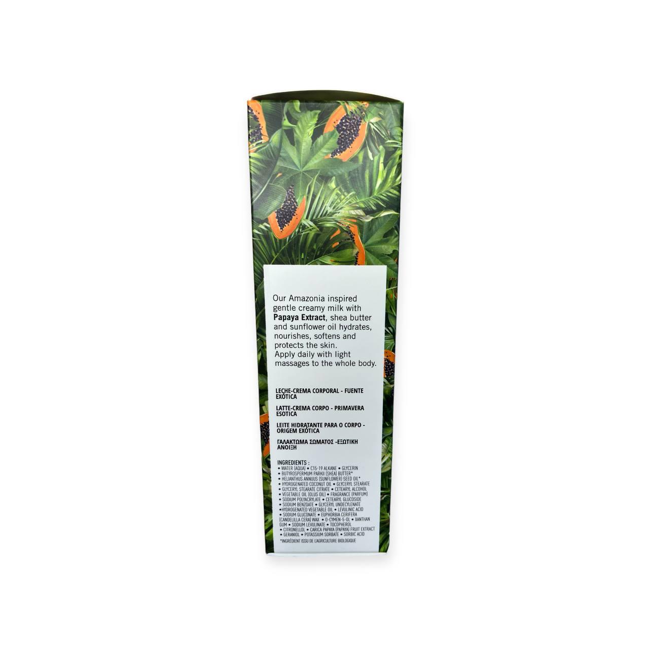 Крем-молочко для зволоження тіла Academie Jungle Tropicale Body Creamy Milk Exotic Sprin 100 мл (AC0109) - фото 3 Крем-молочко для зволоження тіла Academie Jungle Tropicale Body Creamy Milk Exotic Sprin 100 мл (AC0109) - фото 3