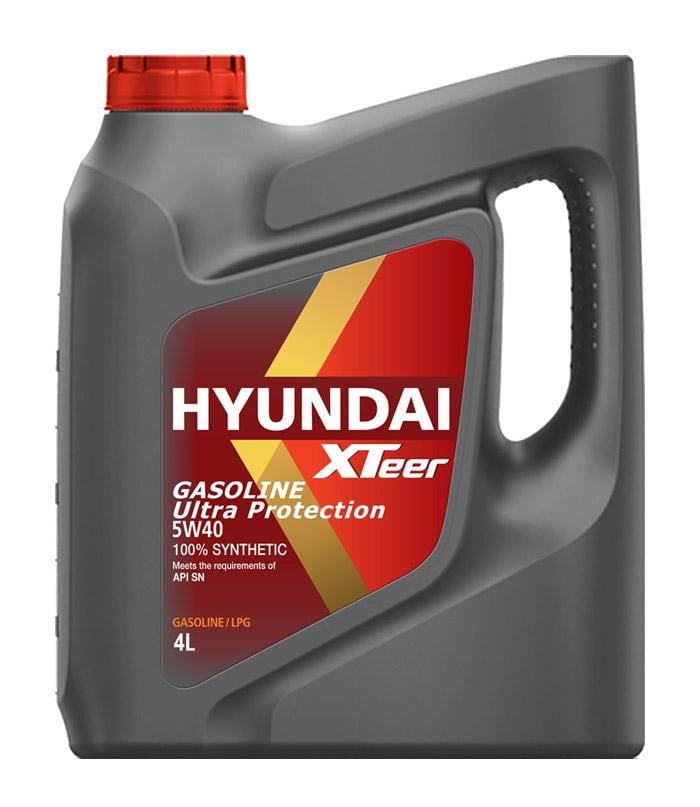 Моторное масло Hyundai XTeer Gasoline Ultra Protection 5W-40 4 л
