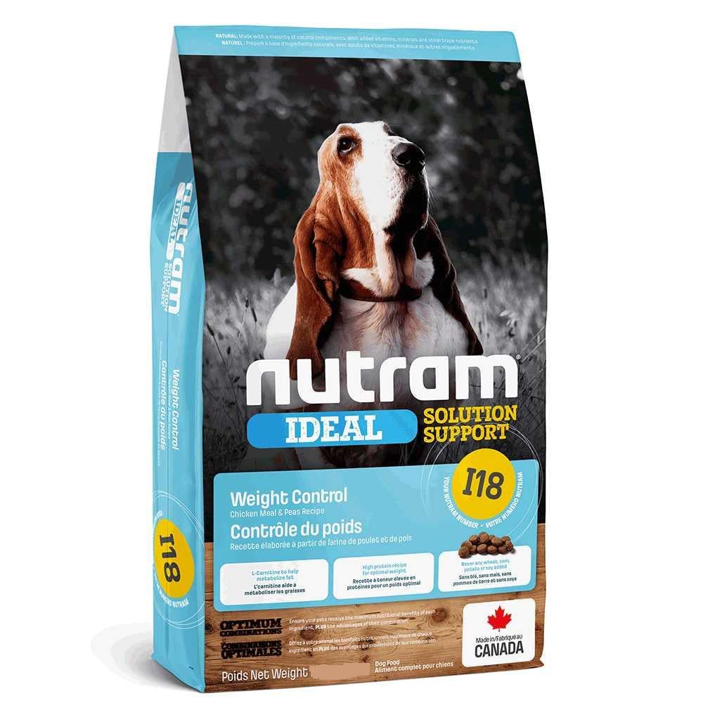 Корм сухой для взрослых собак Nutram I18 Dog Ideal Solution Support Weight Control 11,4 кг (24390148)