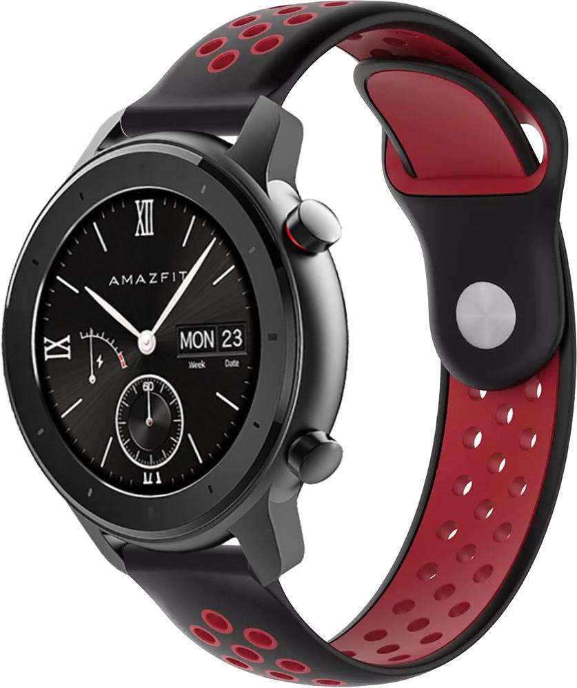 Ремешок Sport для Amazfit GTR 42 мм Black/Red (23037-44)