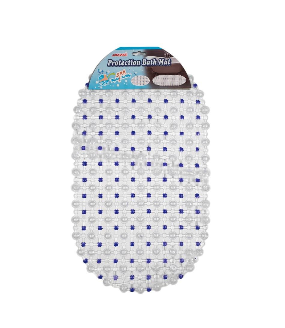 Коврик Kornel KL-5 для ванной комнаты из ПВХ 35х60 см Белый