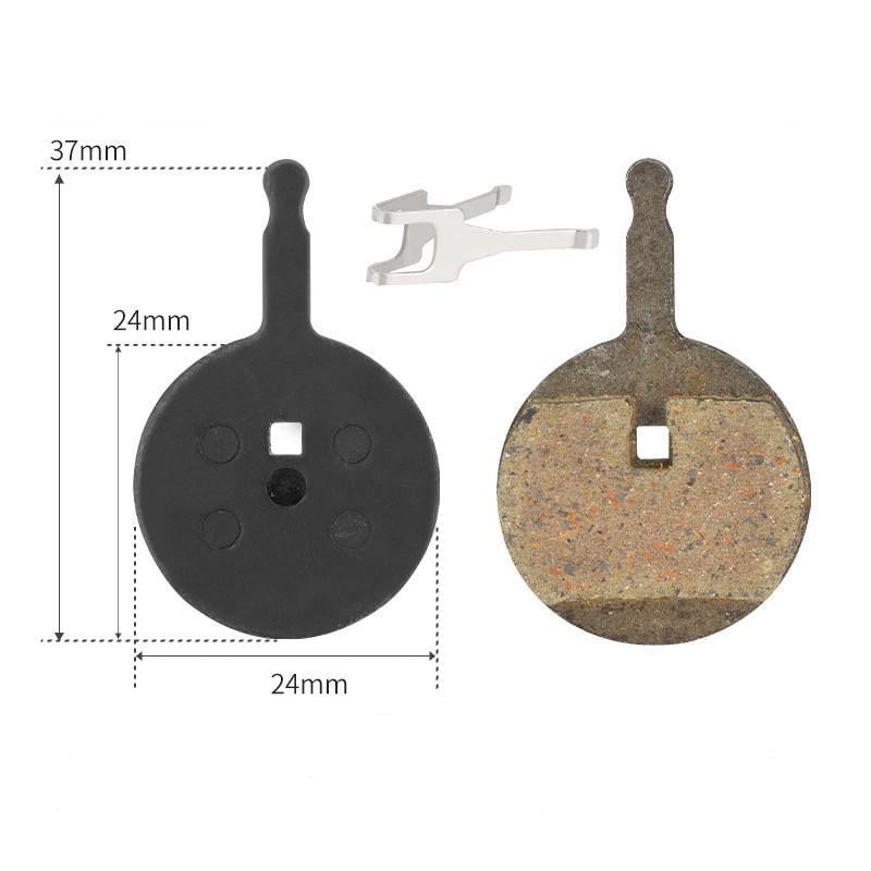 Колодки гальмівні велосипедні дискові DS009 Avid BB5 37х24 мм - фото 2