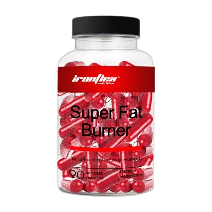 Комплексний жироспалювач IronFlex Super Fat Burner 90 капс. (21870-01)