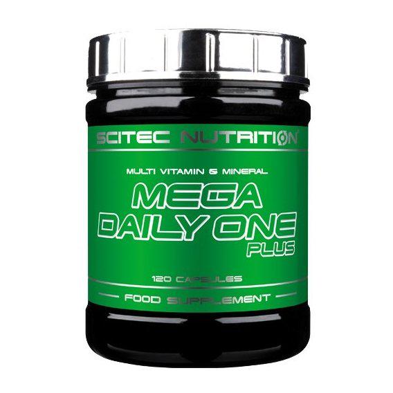 Комплекс вітамінно-мінеральний Scitec Nutrition Mega Daily One Plus 120 капсул