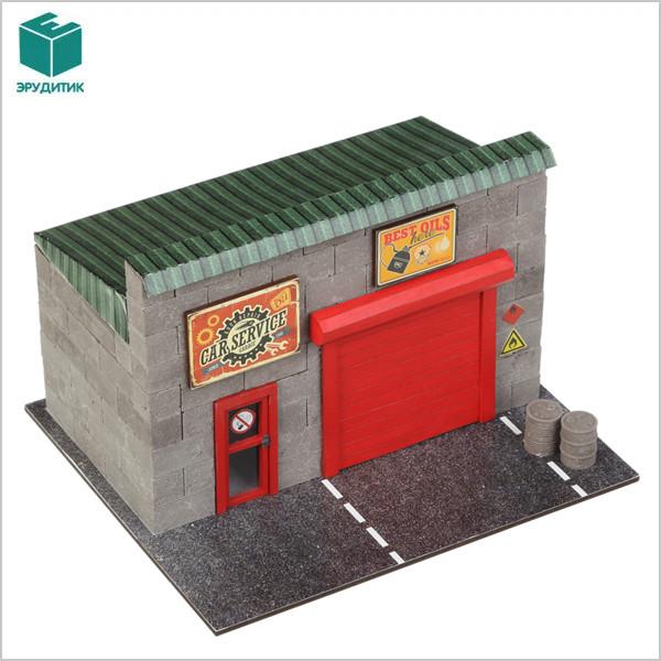 Конструктор керамічний із міні цеглинок Автосервіс - фото 2 Конструктор керамічний із міні цеглинок Автосервіс - фото 2