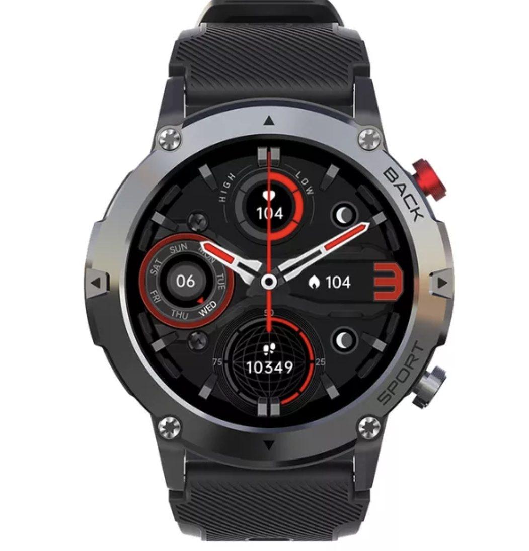 Смарт-годинник LEMFO LF26 MAX тонометр/пульсиметр/кисень у крові/дзвінки Black - фото 2 Смарт-годинник LEMFO LF26 MAX тонометр/пульсиметр/кисень у крові/дзвінки Black - фото 2