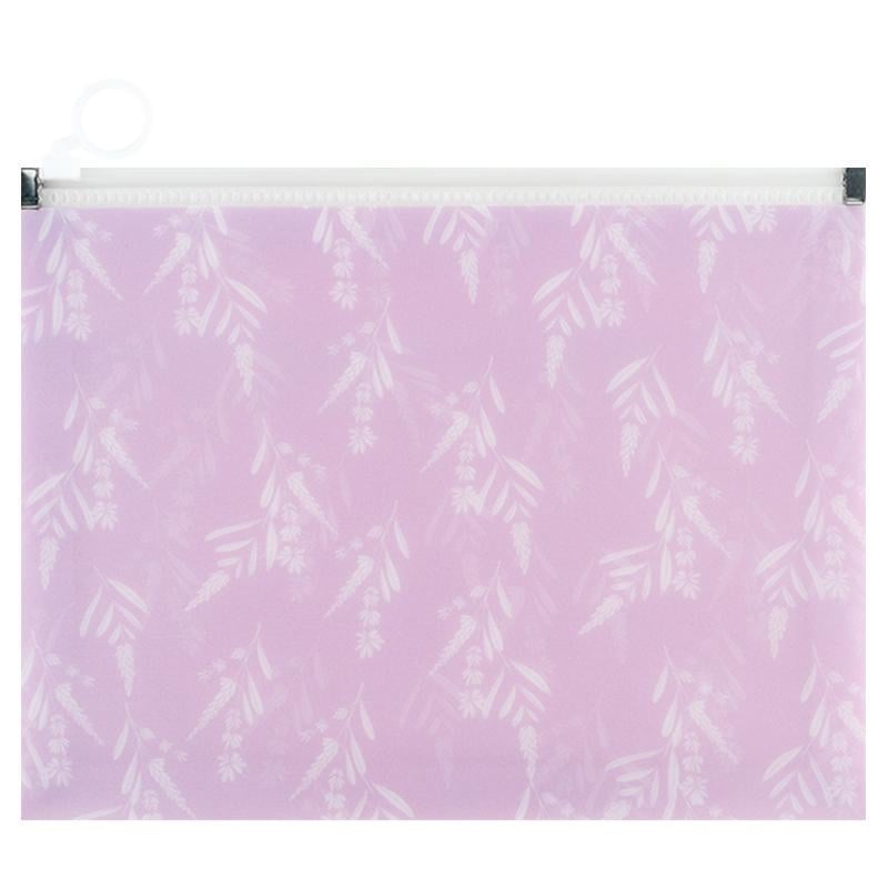 Папка на молнии zip-lock Axent Lavender-3 A5+ Розовый (1498-38-A)