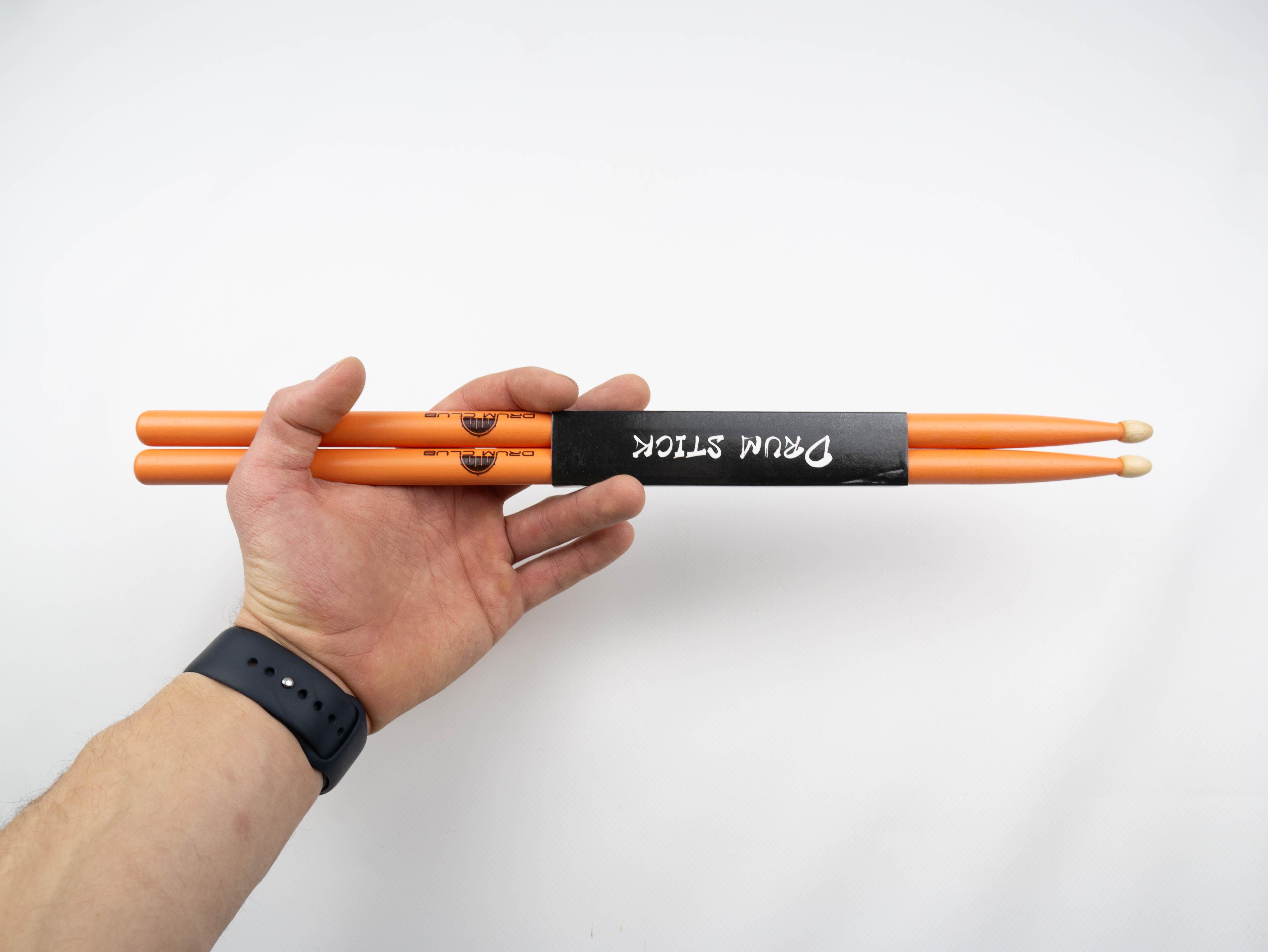 Барабанные палочки Drum Club Оранжевый - фото 6 Барабанные палочки Drum Club Оранжевый - фото 6