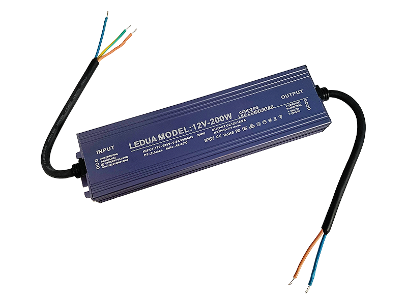 Блок питания 12 В 200 Вт IP67 (2465)