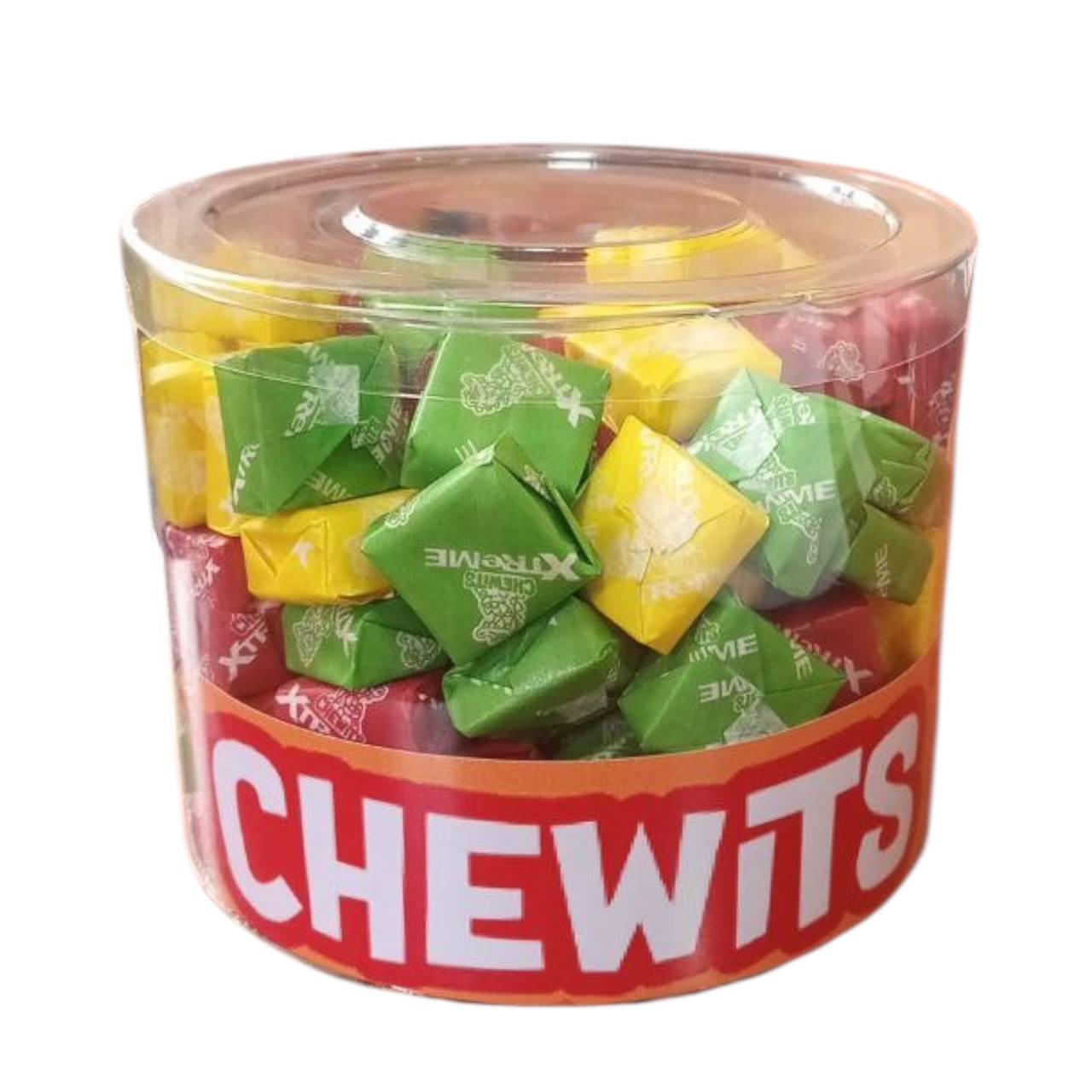 Конфеты кислые жевательные Chewits Xtreme Фруктовый микс 120 шт. 660 г (00000006511)