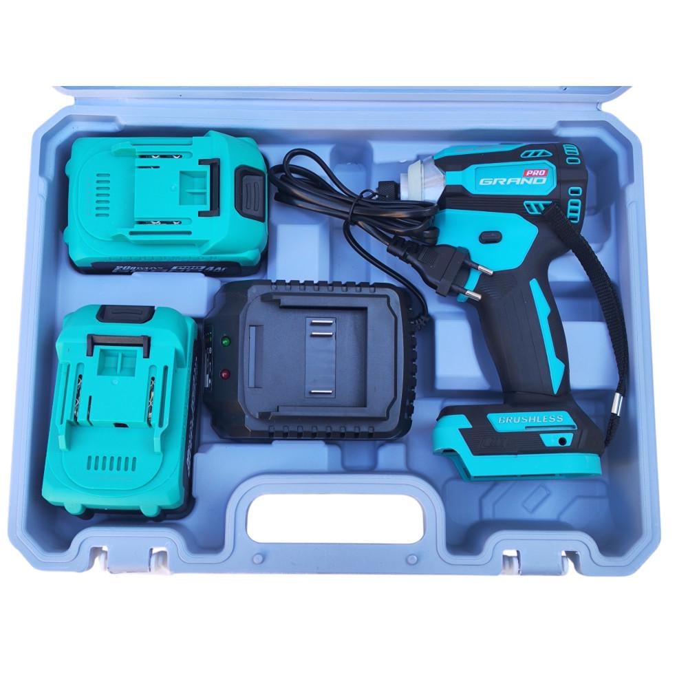 Гайковерт акумуляторний ударний Grand АГУ-20 BL - фото 2 Гайковерт акумуляторний ударний Grand АГУ-20 BL - фото 2