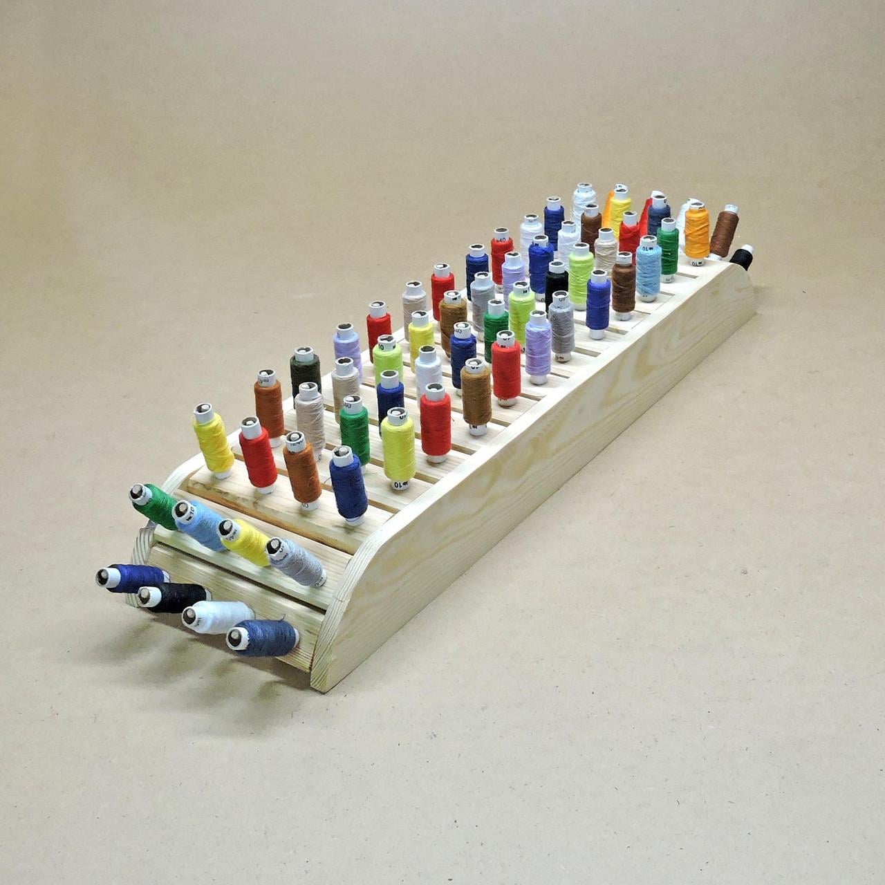 Органайзер для нитей из дерева Меланж 4Х16 (НТК-4161200)