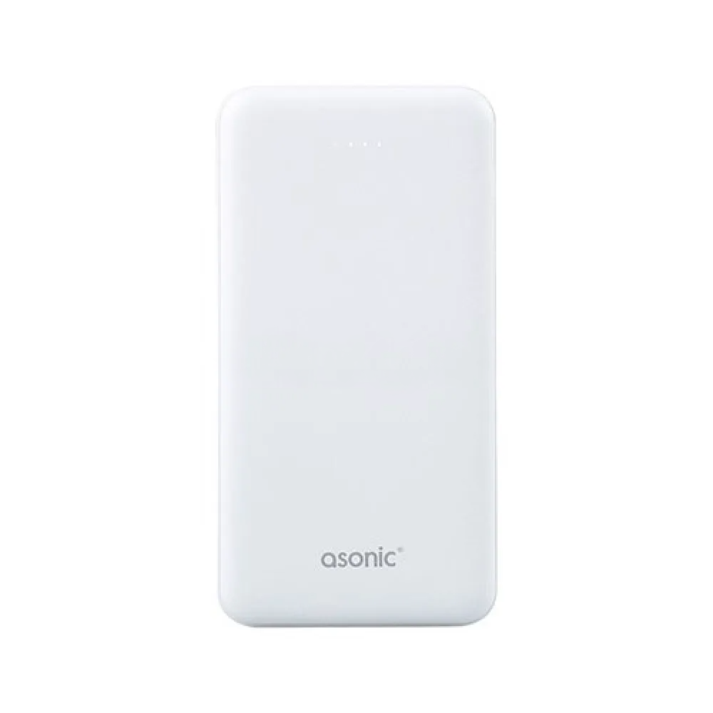 Повербанк Asonic PB10-AC 10000 mAh з LED індикацією заряду Білий (2cd38b83) - фото 10