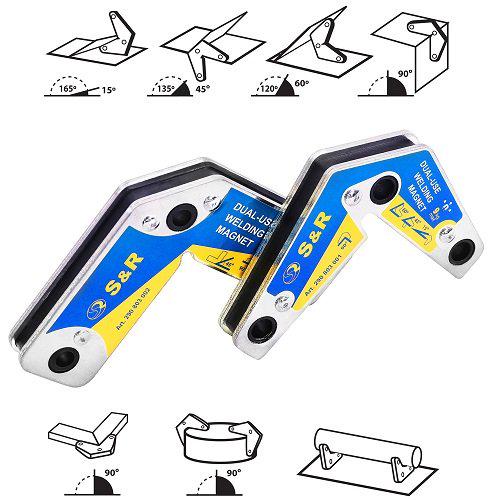 Набор сварочных магнитов S&R 9 кг/13 кг 2 шт. (290803000) - фото 5