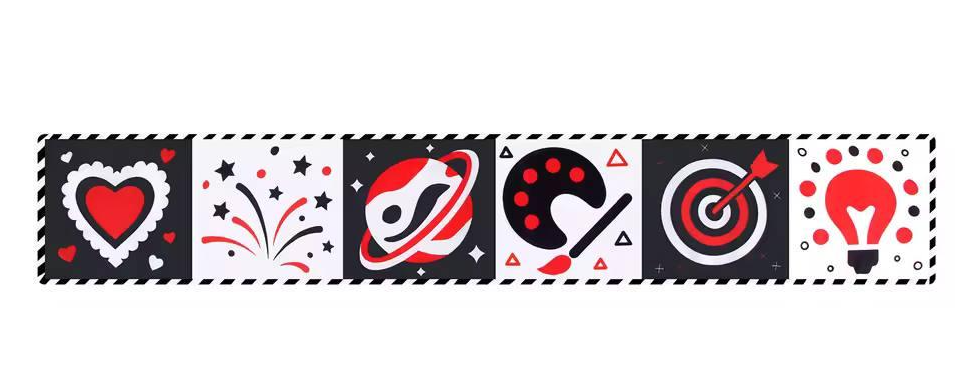 Книга-бортик Love Монтессори для новорожденных 2в1 Черно-белый