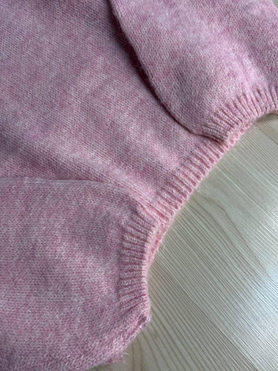 Свитер женский Fancy Matinee 6119 меланж OS Розовый (4931) - фото 7