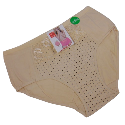 Трусы женские Uokin 1763 4XL Бежевый Трусы женские Uokin 1763 4XL Бежевый