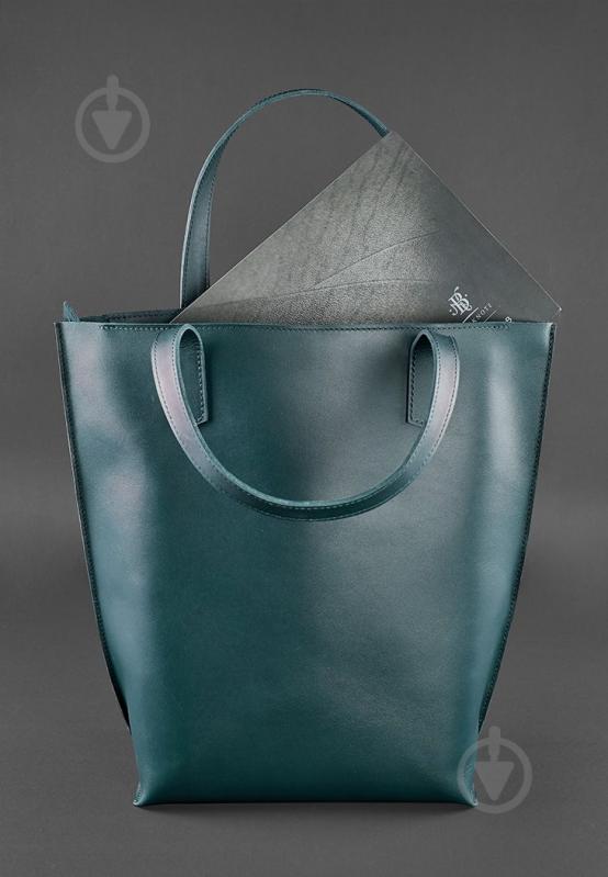 Сумка шоппер BlankNote D.D. Бирюзовый (BN-BAG-17-malachite) - фото 3 Сумка шоппер BlankNote D.D. Бирюзовый (BN-BAG-17-malachite) - фото 3