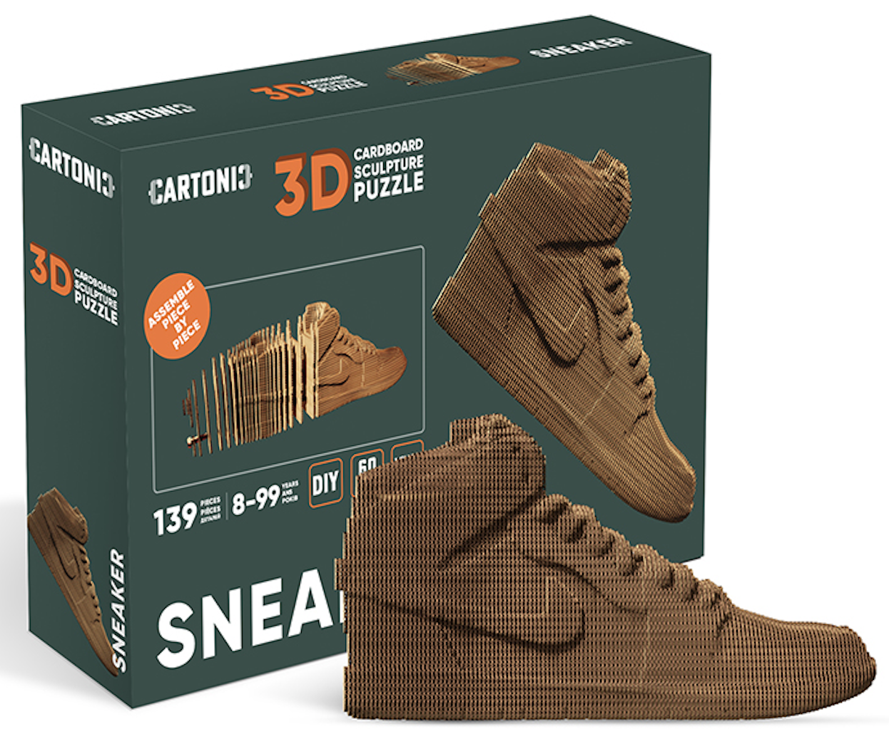 Картонний конструктор Cartonic 3D Puzzle SNEAKER (8987156)