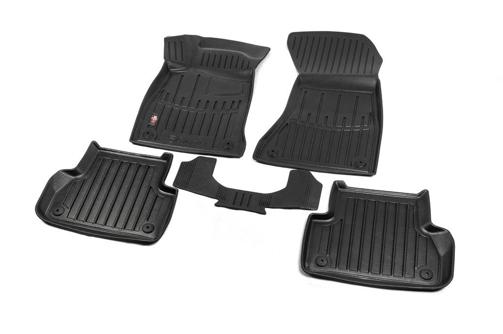 Коврики автомобильные Stingray 3D для Audi A4 B9 2016-2022 г полиуретан 5 шт. (92459)