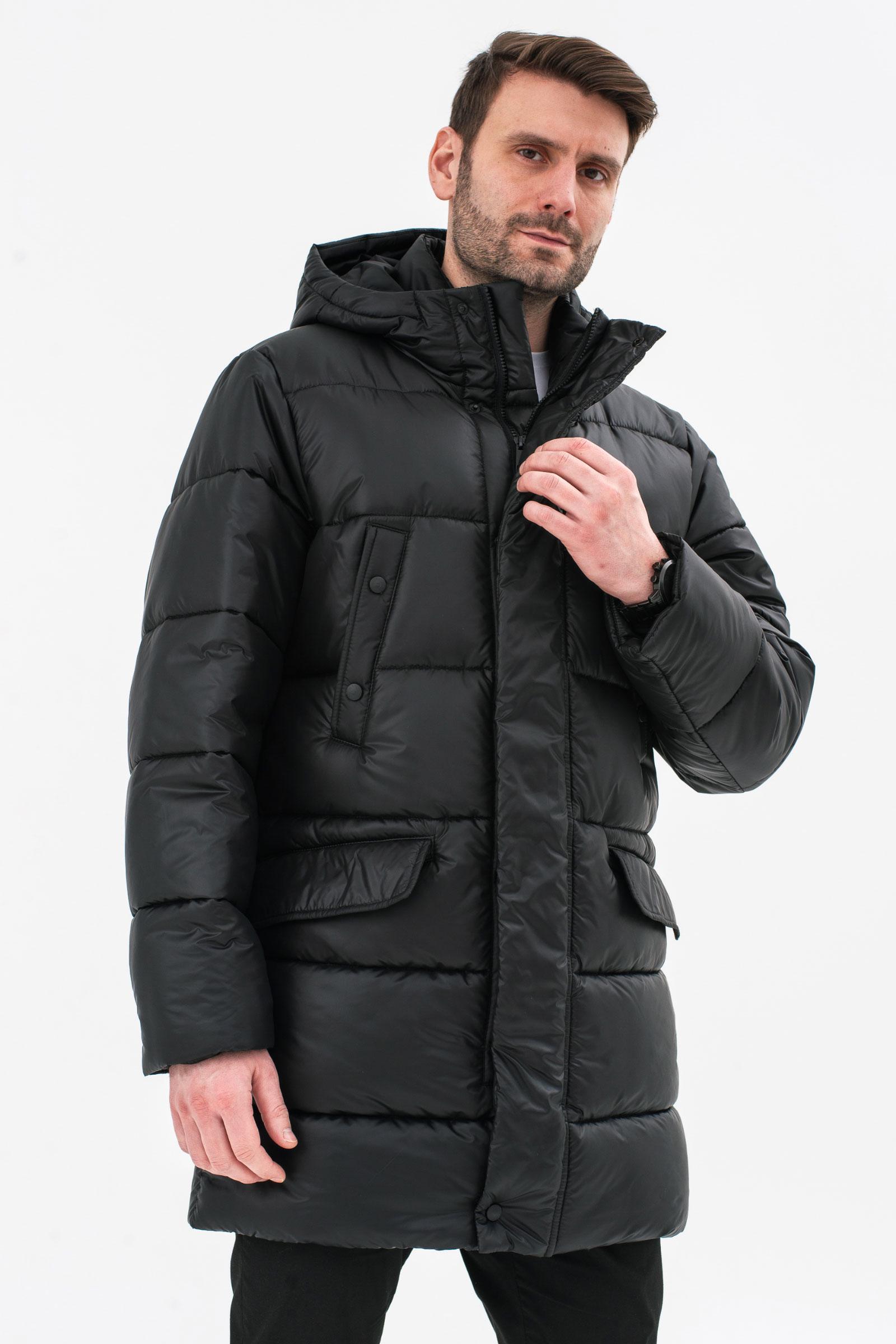Куртка мужская зимняя Storm M Черный (B-027) - фото 4