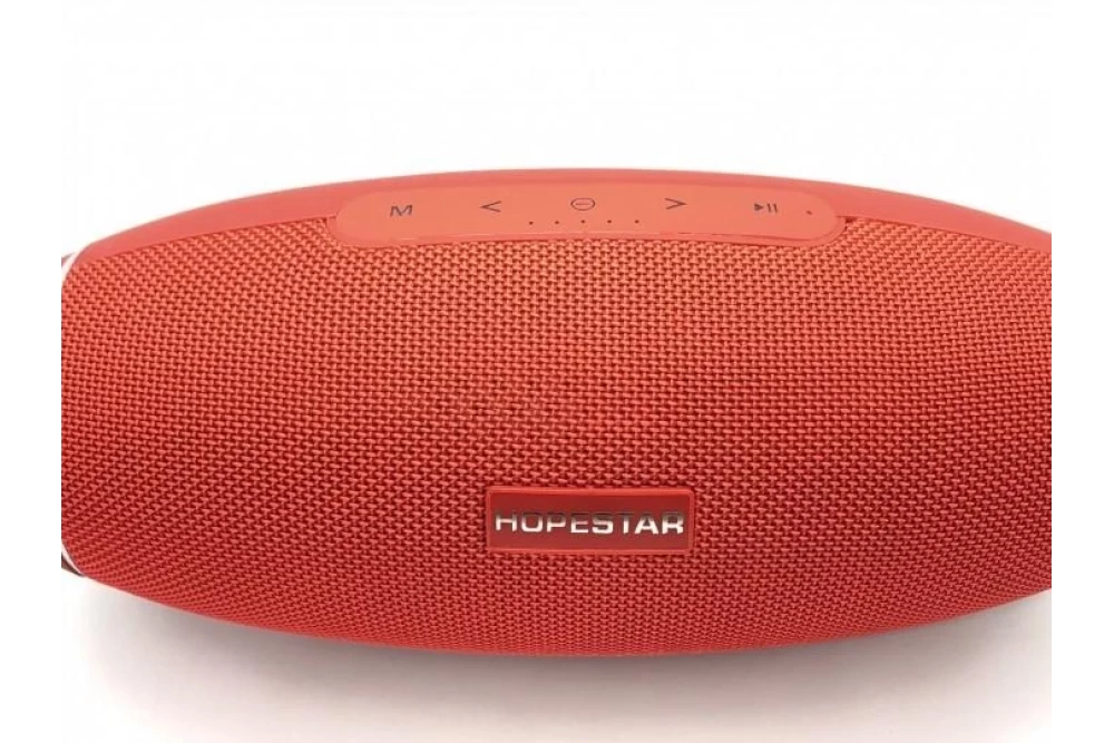 Колонка бездротова портативна HOPESTAR H20 Bluetooth Red (373784) - фото 3