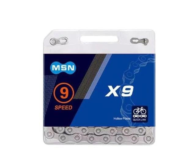 Ланцюг велосипедний MSN 9 швидкостей із замком 116 ланок (29327479) Ланцюг велосипедний MSN 9 швидкостей із замком 116 ланок (29327479)