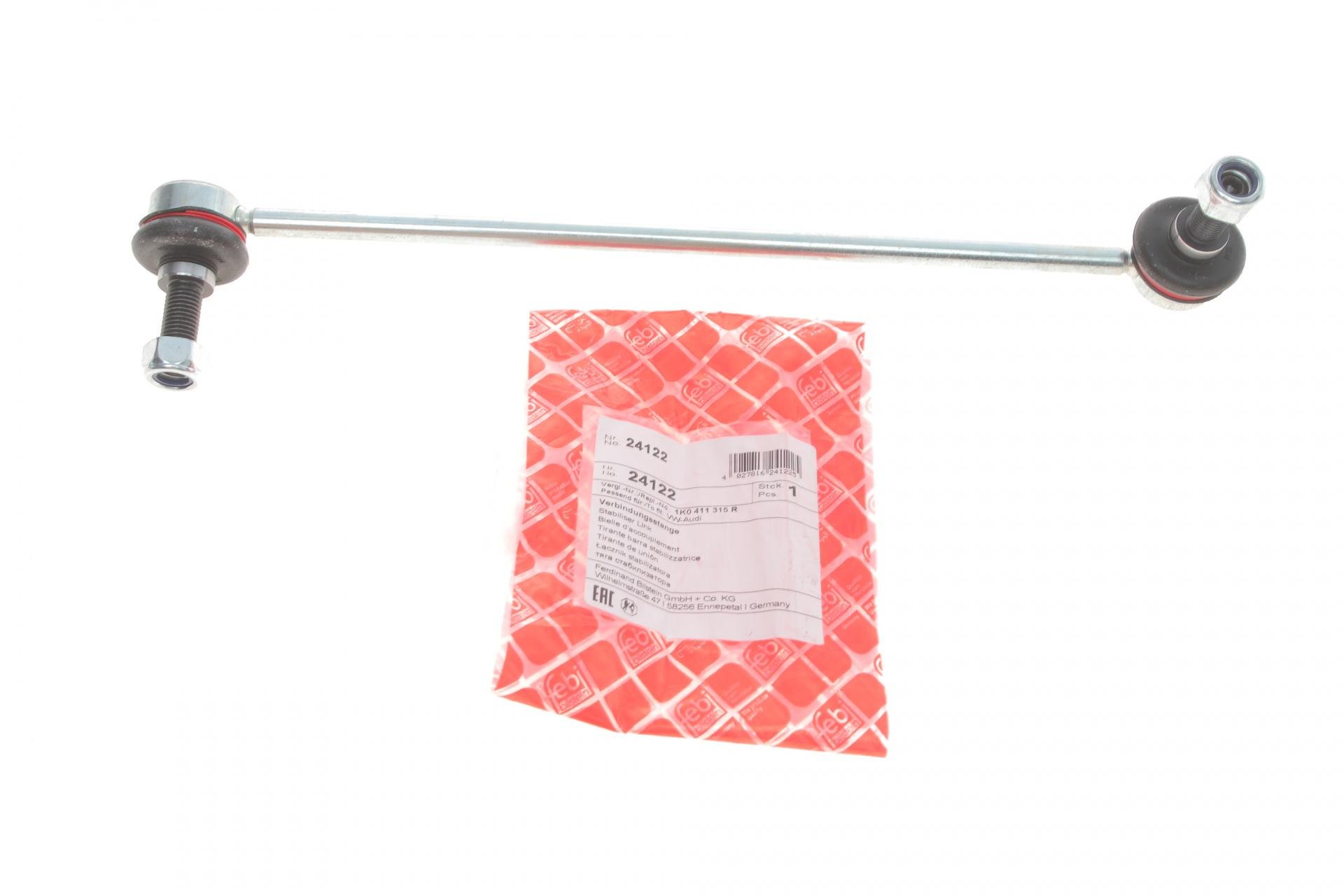 Тяга переднего стабилизатора FEBI BILSTEIN       VW Caddy 03- - 24122