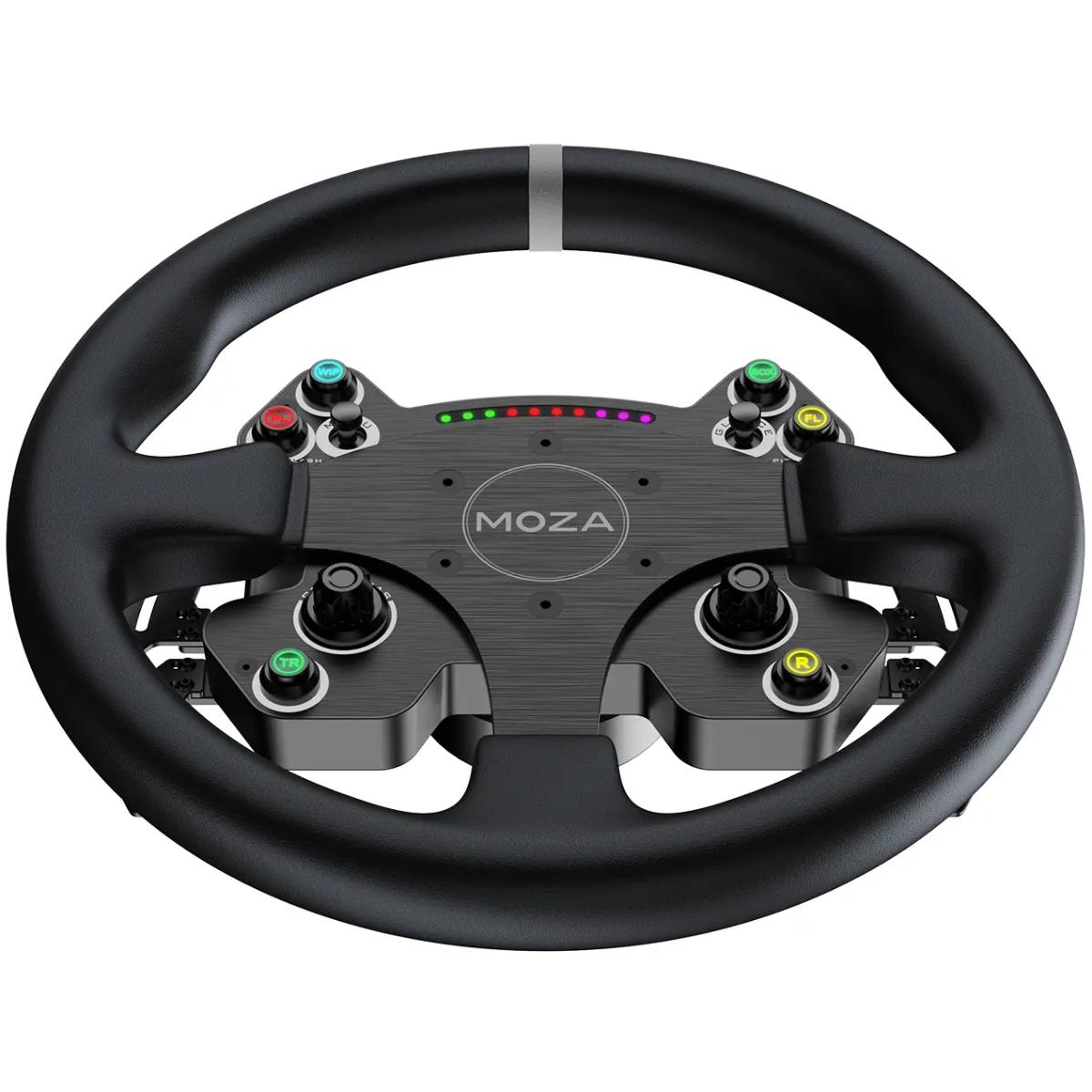 Ігрове кермо Moza Racing CS V2P для PC 33 см 6кн R GB Black (RS057) - фото 3