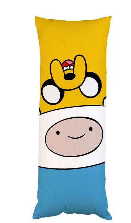 Подушка дакимакура Geek Dreams Время Приключений Фин Джейк adventure time декоративная ростовая для обнимания 50x150 см двухсторонняя