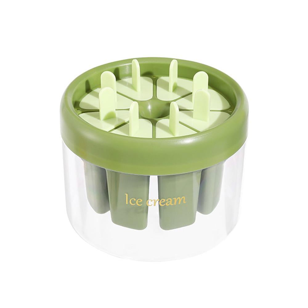 Формочка Ice Cream Mold для мороженого для 8 мини-эскимо и замороженного сока Зеленый (11587506)
