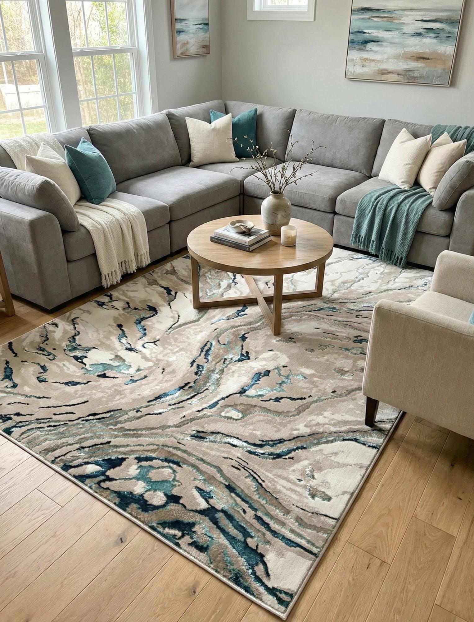 Ковер с коротким ворсом Palermo MZ37A 200x300 см Cream (96622030)