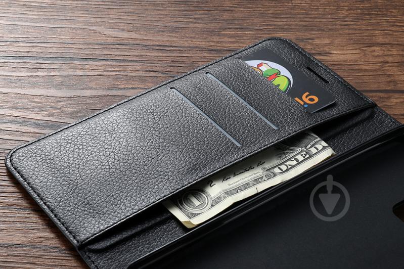 Чохол-книжка Litchie Wallet для Huawei P20 Чорний (arbc3388) - фото 5