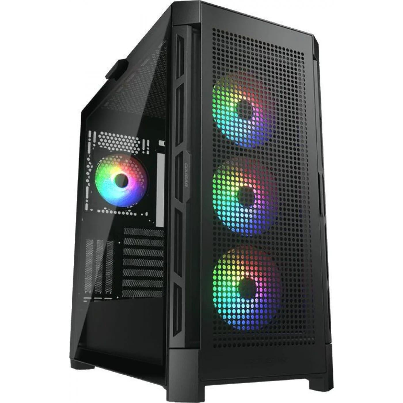 Корпус для ПК Cougar Duoface Pro RGB Midi-Tower PSU E-ATX/ATX/MicroATX/Mini-ITX/CEB ARGB Black (35227275)