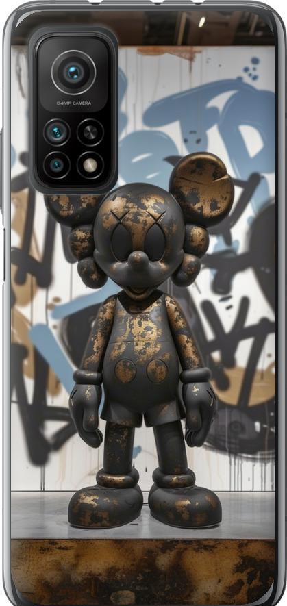 Чехол на Xiaomi Mi 10T Pro Bronze kaws v2 (6098u-2679-42517)