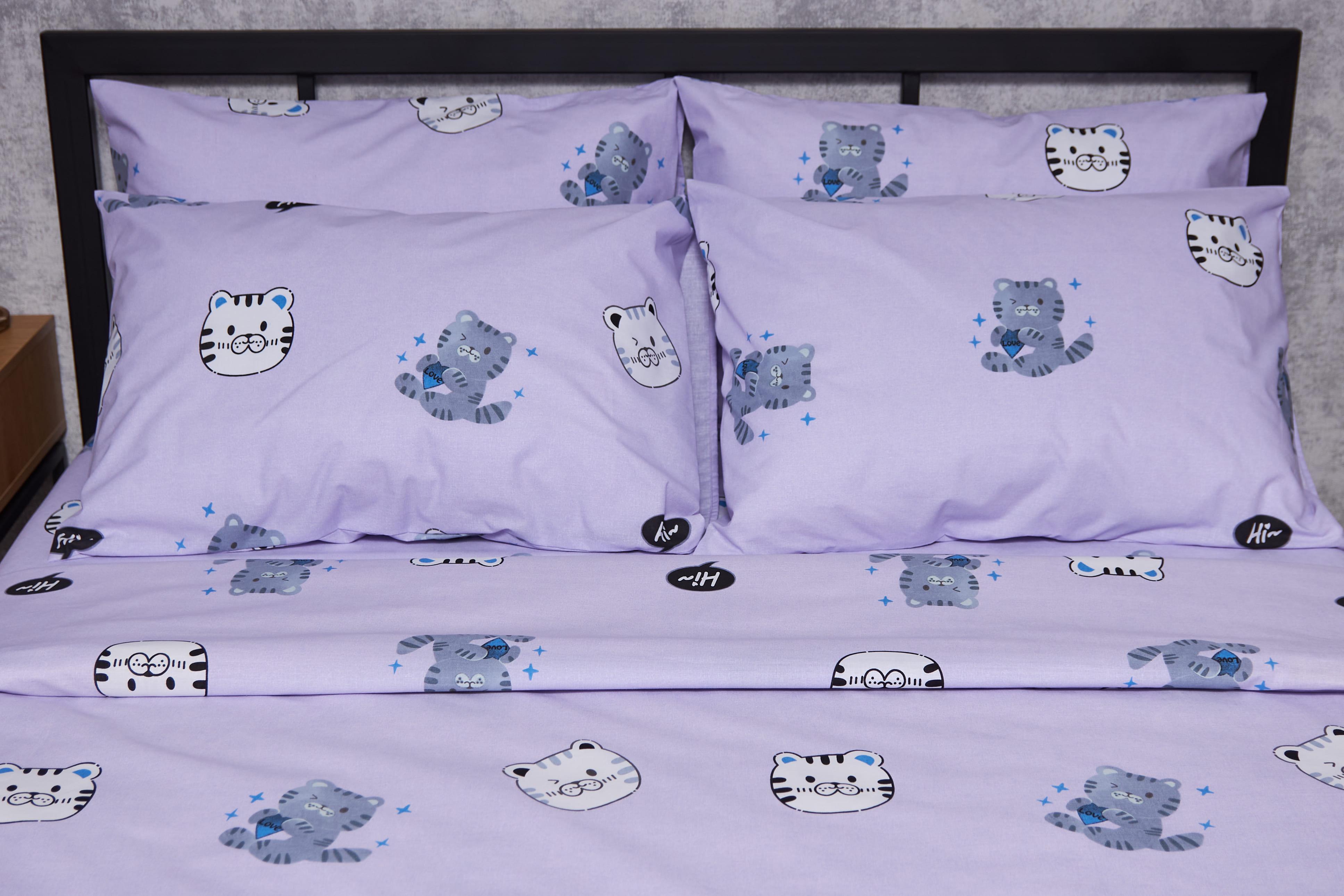 Набор наволочек Moon&Star Gold Люкс Hello Kitty бязь 40х40 см 2 шт. (MS-840000216) - фото 1