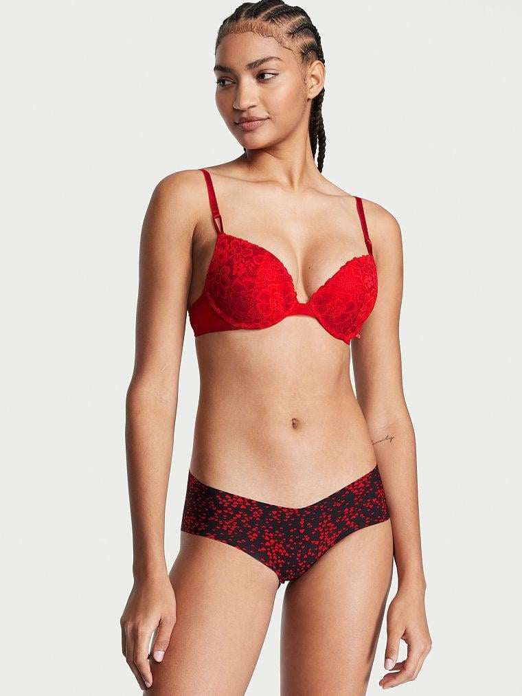 Трусики хіпстери Victoria's Secret No-Show Hiphugger Panty M Чорний (26602537)