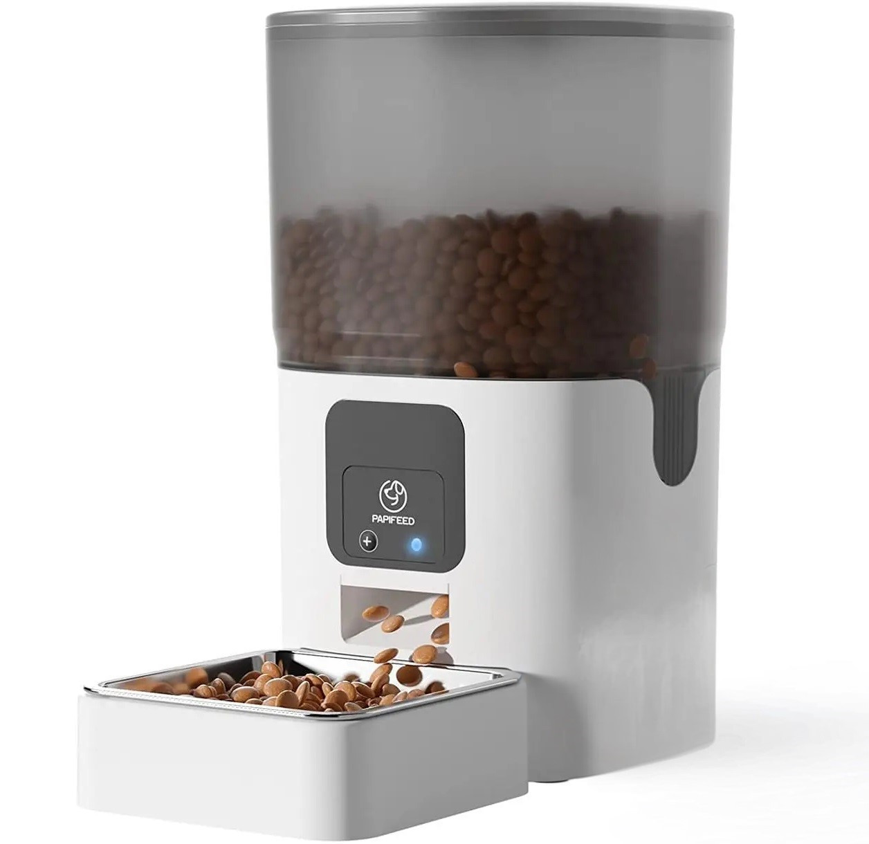 Кормушка автоматическая для кошек и собак Papifeed 6 л c Wi-Fi Белый (1453409807)