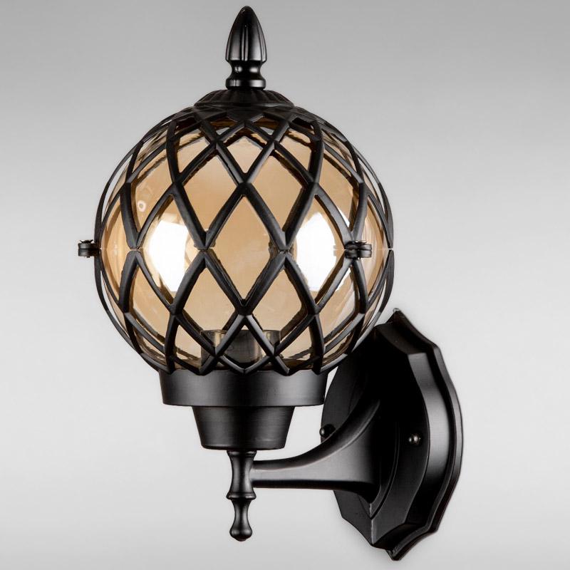 Уличный настенный светильник KX-18269/S 280х200 мм Черный