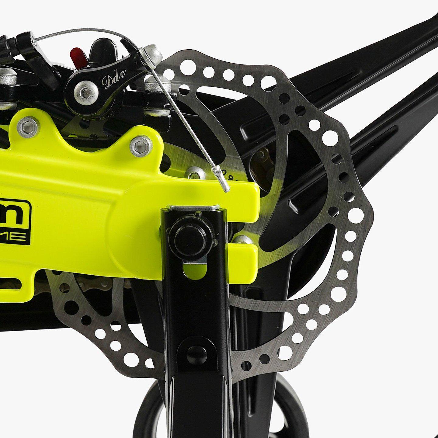 Велосипед двухколесный Corso Revolt 18" детский магниевый Жовтий - фото 6