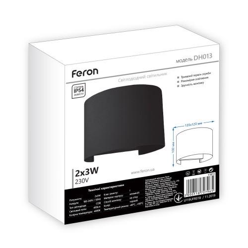 Світильник архітектурний Feron DH013 Чорний (1315101976) - фото 7 Світильник архітектурний Feron DH013 Чорний (1315101976) - фото 7