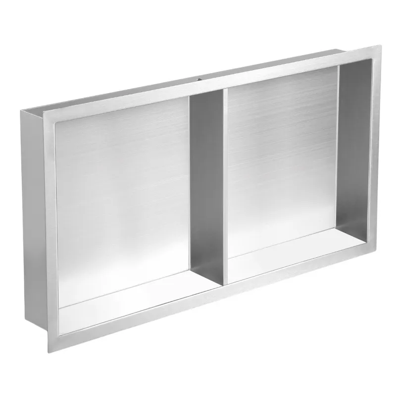 Полиця-ніша для ванної кімнати MIXXUS Premium NICHE-0103 із нержавіючої сталі (MI6681)
