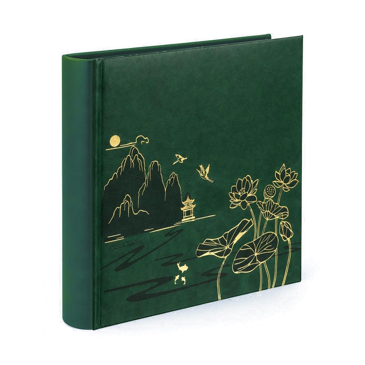 Фотоальбом Gedeon KD46200 LOTUS 10х15 см 200 фото Green