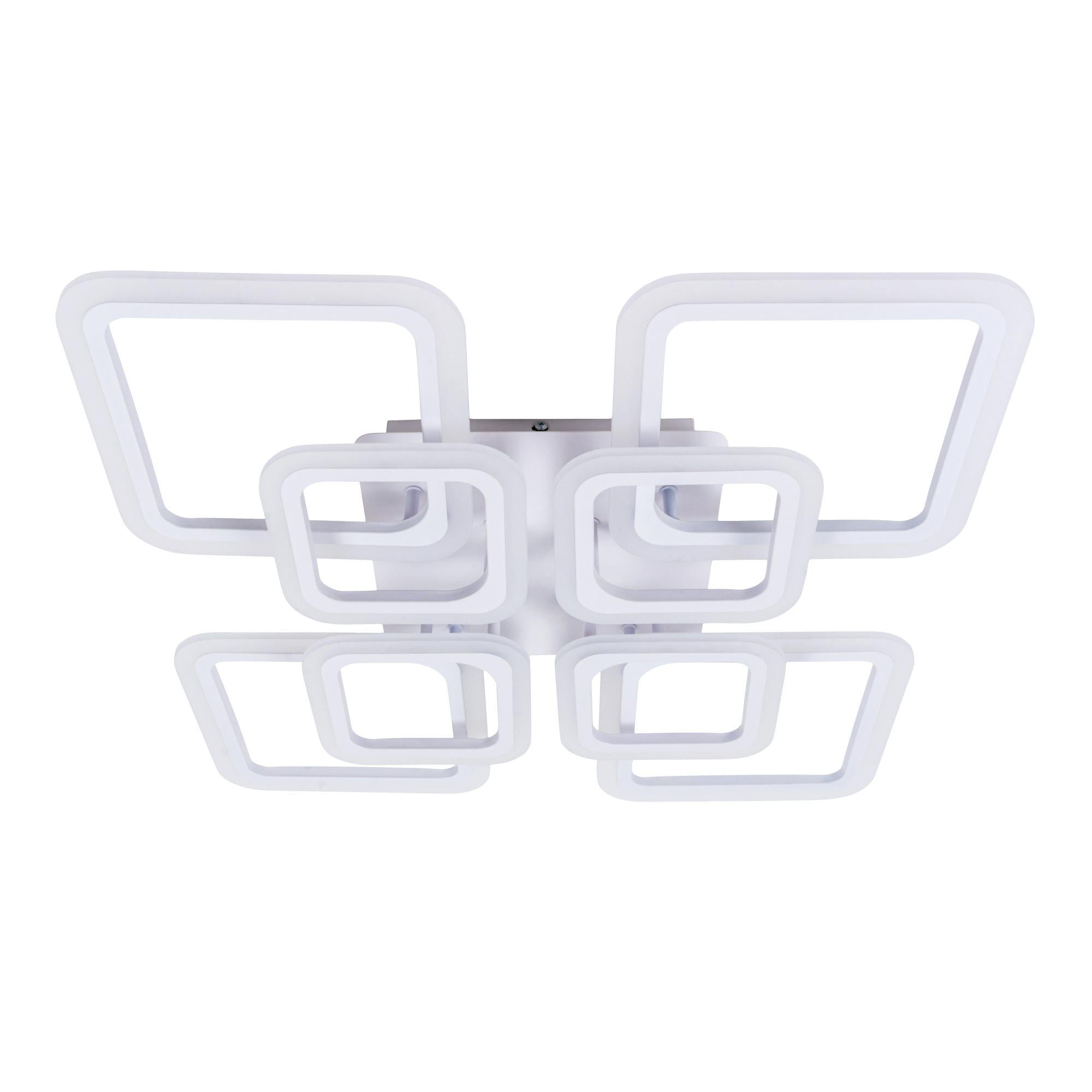 Люстра светодиодная акриловая Valeso V X6113-8 WT (000040001)