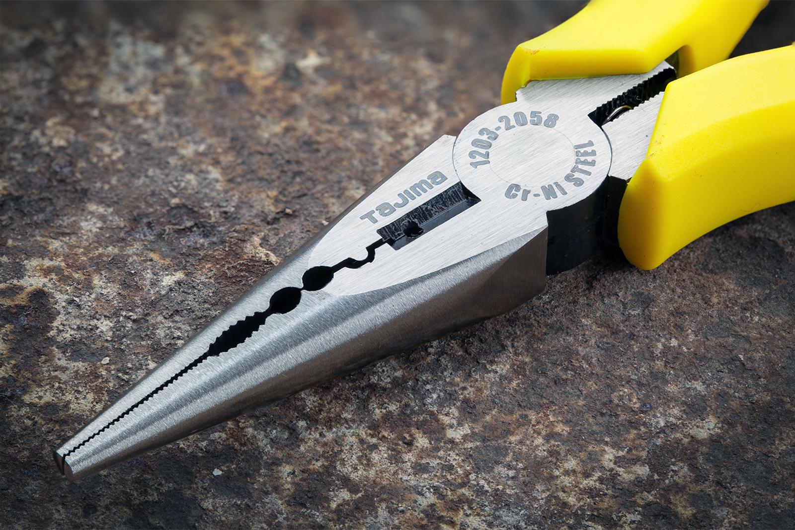 Долгогубцы Tajima CrNi многоцелевые с режущей кромкой 160 мм (1203-2058) - фото 11