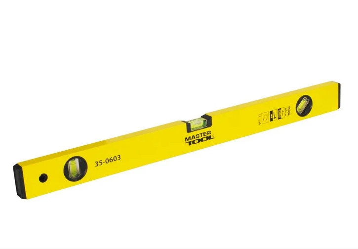 Рівень посилений MasterTool з магнітами 3 капсули 60 см (35-0603)