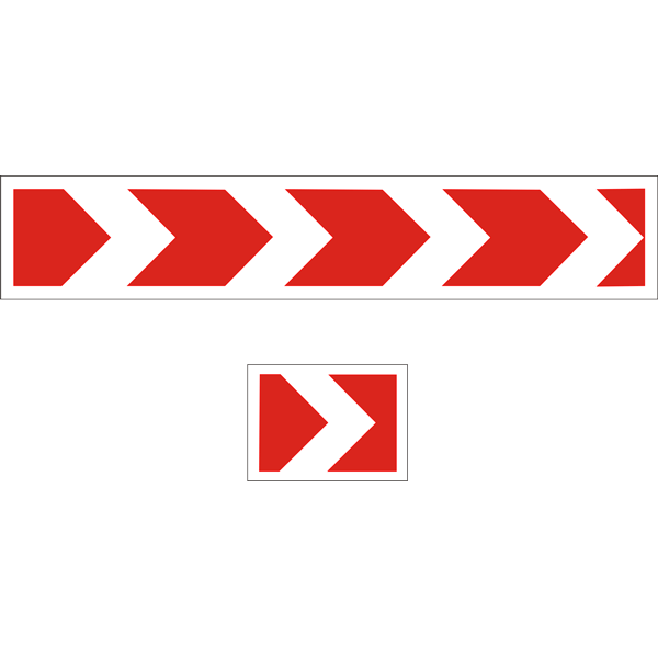 Дорожный знак прямоугольный Фабрика знаков 1.4.1 500х2250 мм (504001-111)